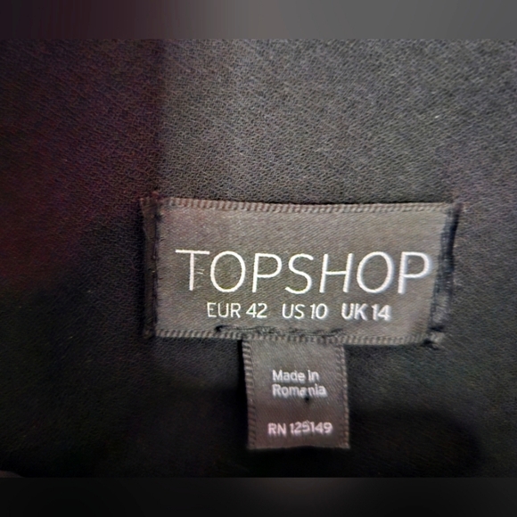 TOPSHOP *Ultra Rare* Classic A-Line Caped Trenchcoat (NWOT) - Picture 7 of 9